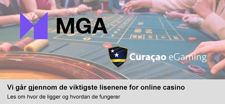 Hvilke lisenser finnes det for online casino
